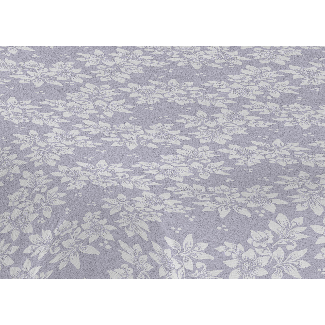 Copriletto Piquet 100% Cotone Linea Sofia Olivia Grigio