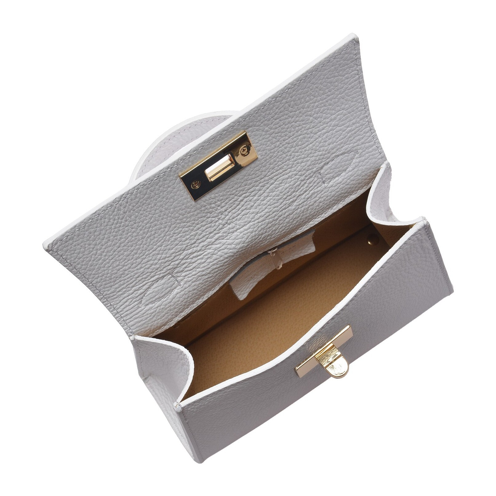 Borsa a mano Anna Luchini Bianco