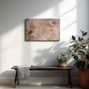 Tableau abstrait peinture nude panoramique Toile imprimée