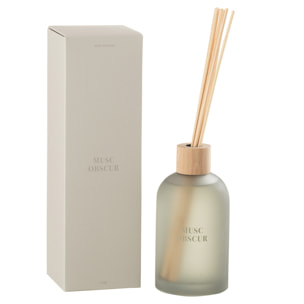 J-Line Bâtonnets parfumés Accords Essentiels - Musc Obscur - bleu - 250ml