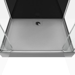 Cabine de douche rectangle 110x80x225cm - SCRATCHY 110