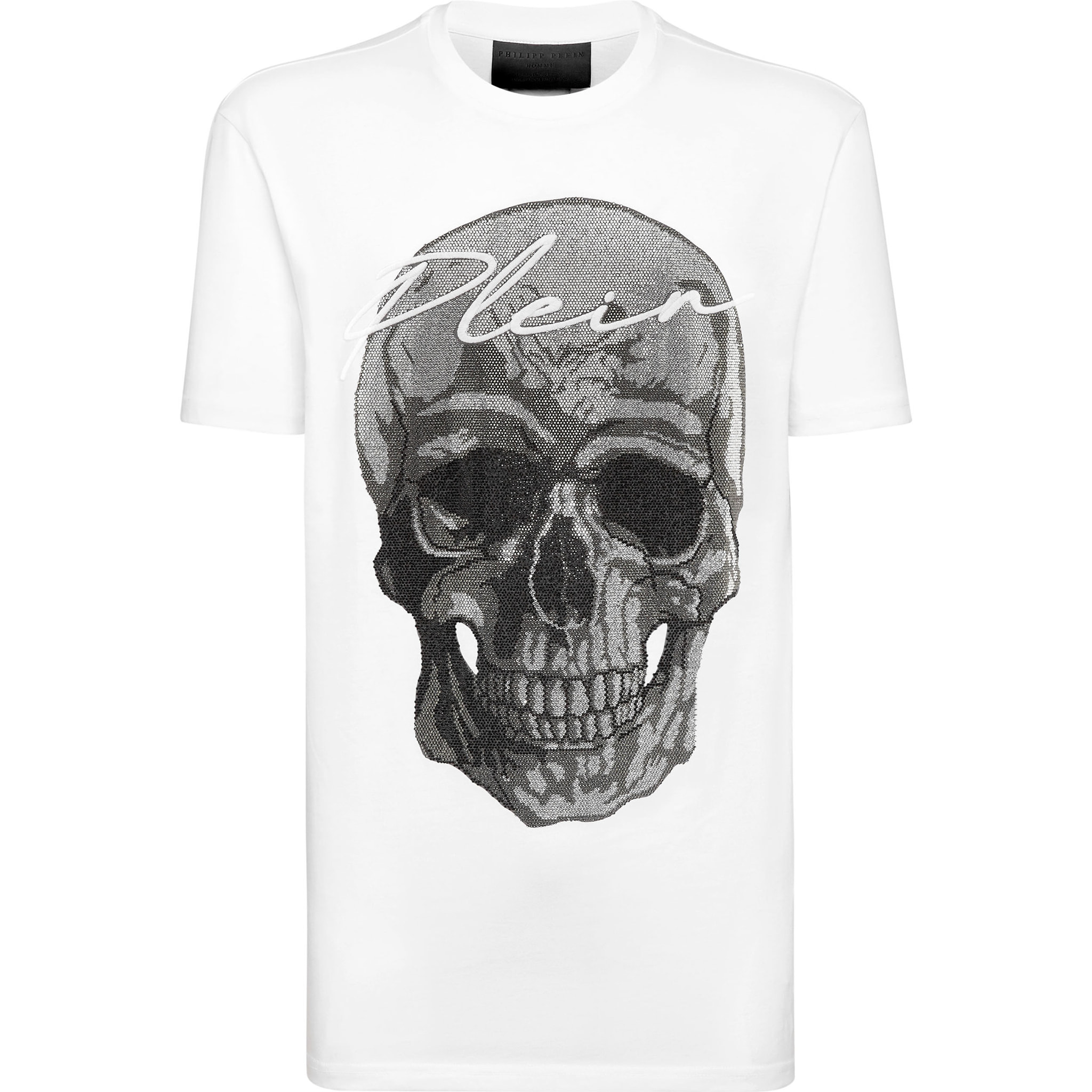 PHILIPP PLEIN Camiseta de cuello redondo SKULL