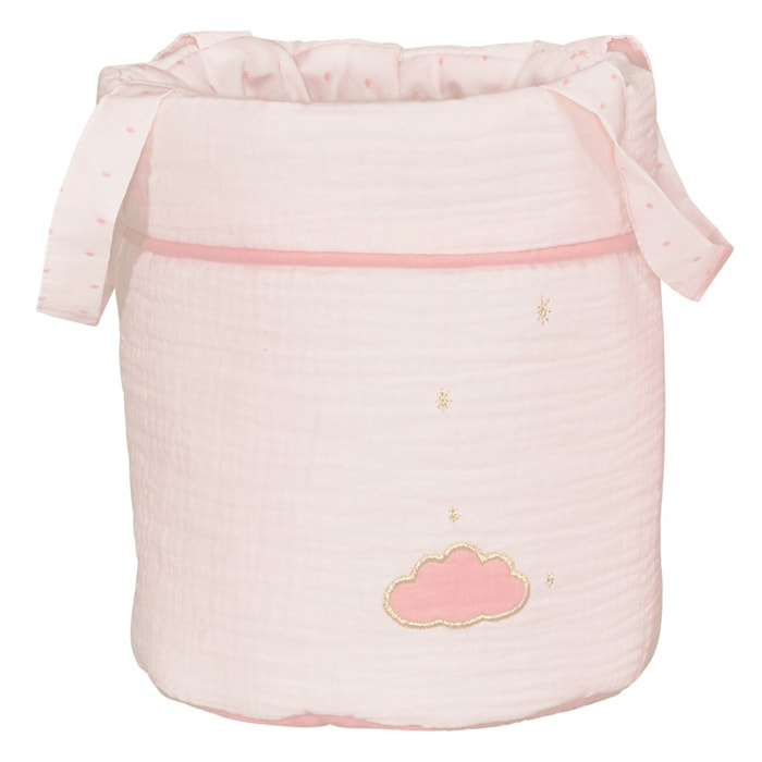 Lot de 3 paniers de rangement en coton