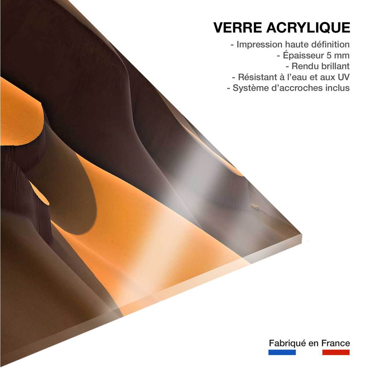 Tableau dune d'Iran Tableau plexiglas