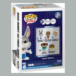 Hanna-barbera Pop! Animation Vinile Figura Bugs As Fred 9 Cm Funko