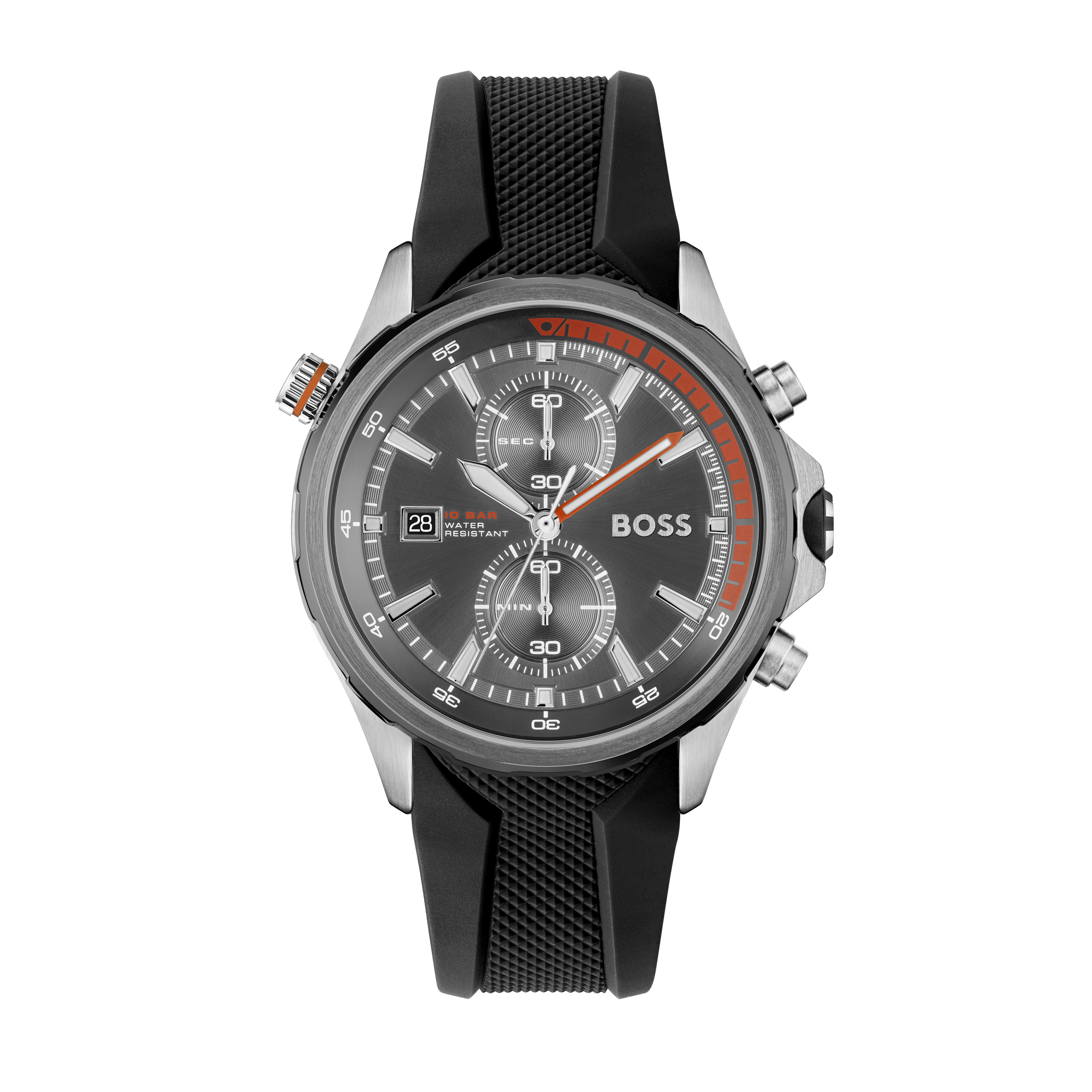 Reloj Hugo Boss 1513931 Hombre Analogico Cuarzo con Correa de Silicona