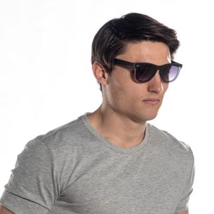 Gafas de sol OCEAN FLORENCIA - Ahumado con montura gris oscuro y patillas negras