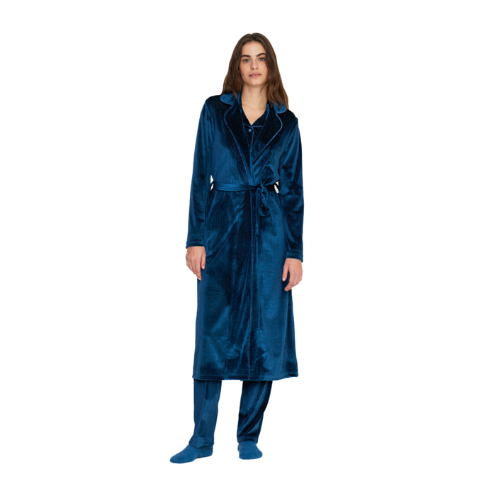 Vestaglia donna in ciniglia chanty Noidinotte