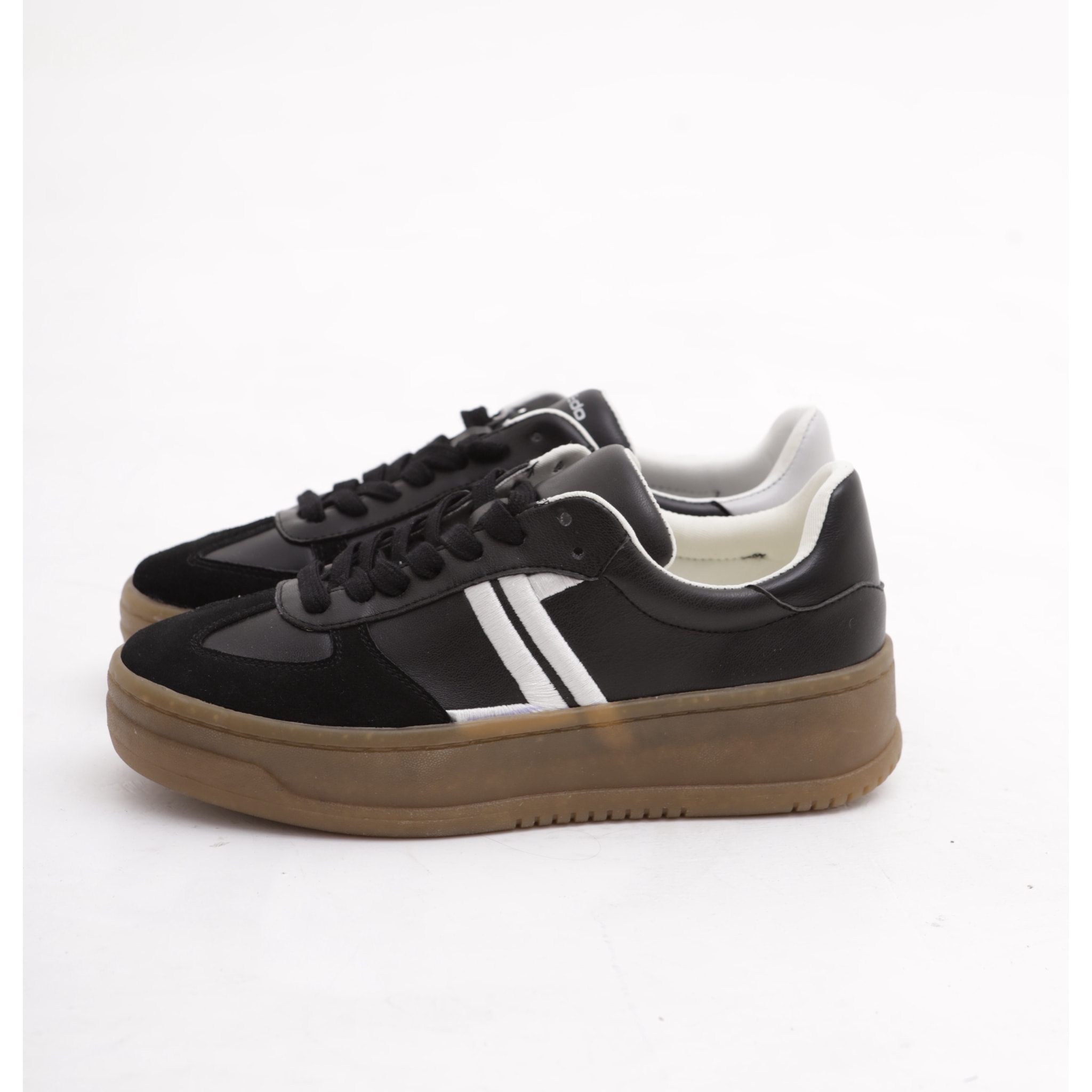 SNEAKERS PLATFORM CHOCOLA' NERO