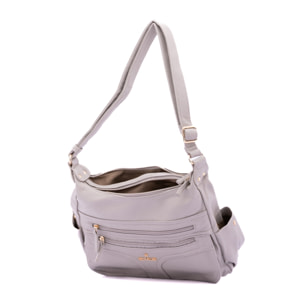 Borsa a spalla da donna - Modello False - Ecopelle - 33.0 x 25.0 x 14.0 cm