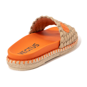 Chanclas para Mujer - VEGTUS Dingo Orange Orange