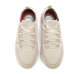 Zapatillas Cue Woman Beige