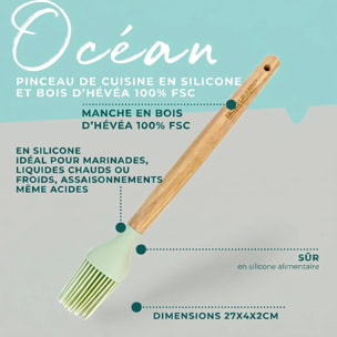 Pinceau de cuisine et pâtisserie en poils silicone Fackelmann OCEAN
