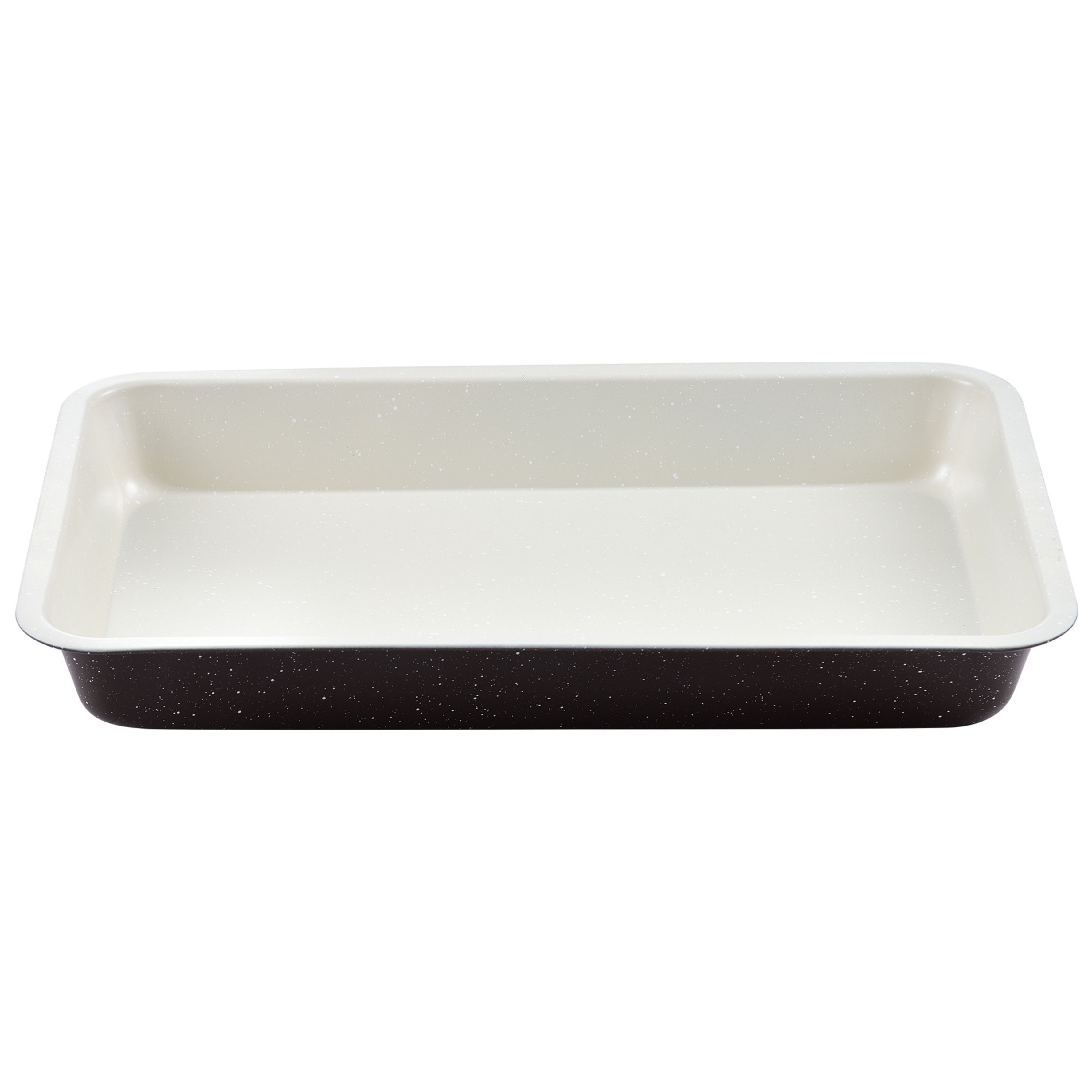 Set 3pc de bandeja de horno en acero natural| 28,5 x 19,5 x 3,5cm / 31,5 x 21,5 x 3,5cm / 34 x 24 x 3,5cm