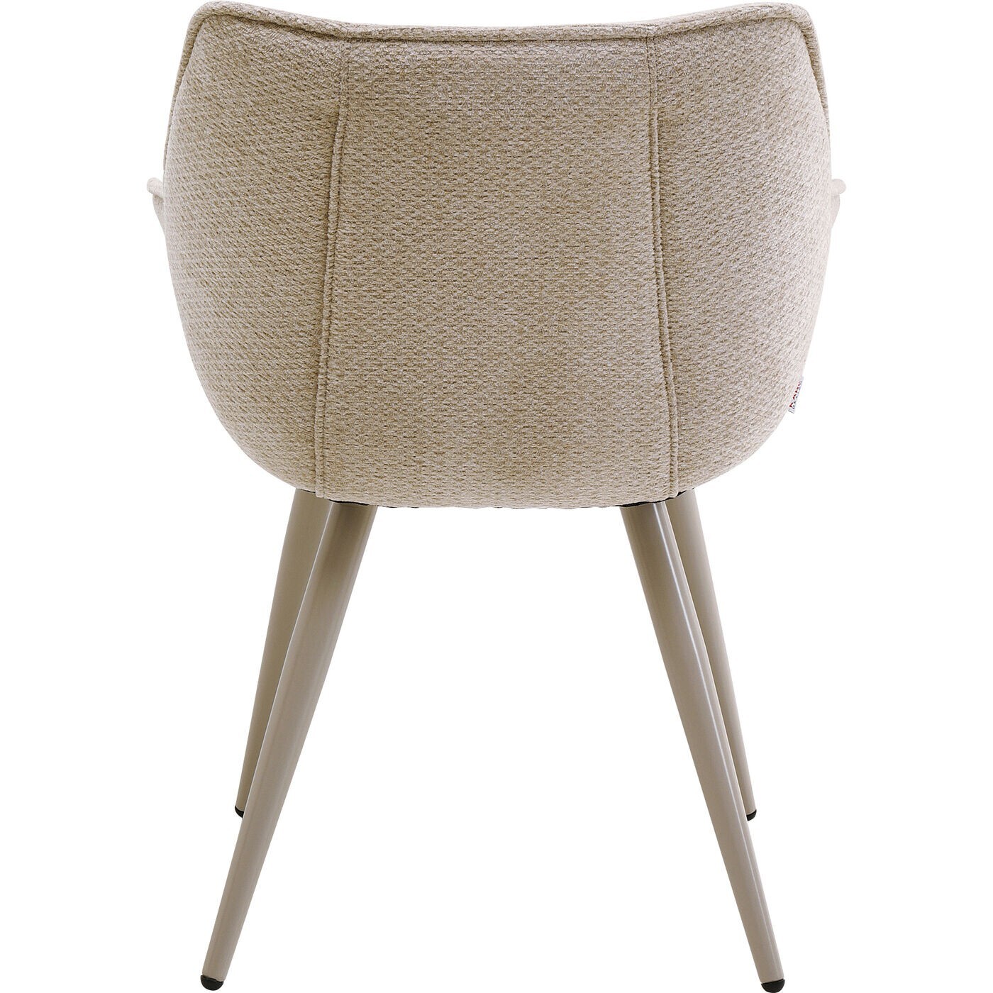 Chaise avec accoudoirs Thelma beige Kare Design