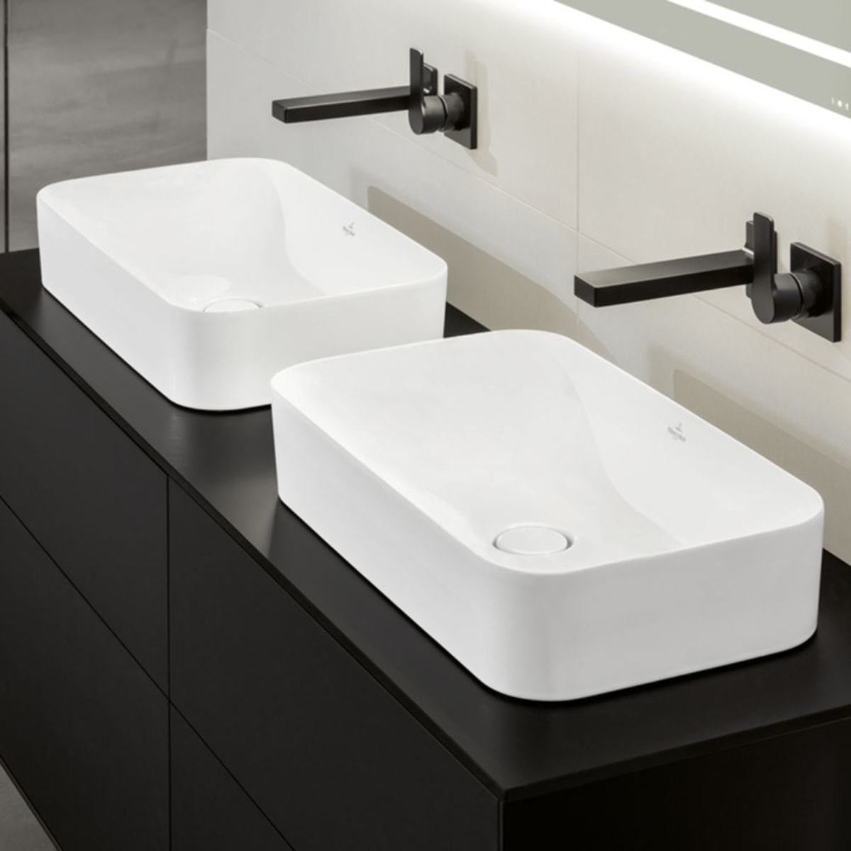 Vasque a poser Finion Stone White CeramicPlus