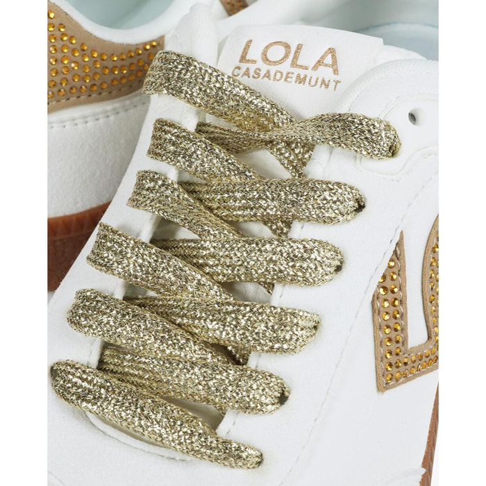 Scarpe in Nylon con Strass