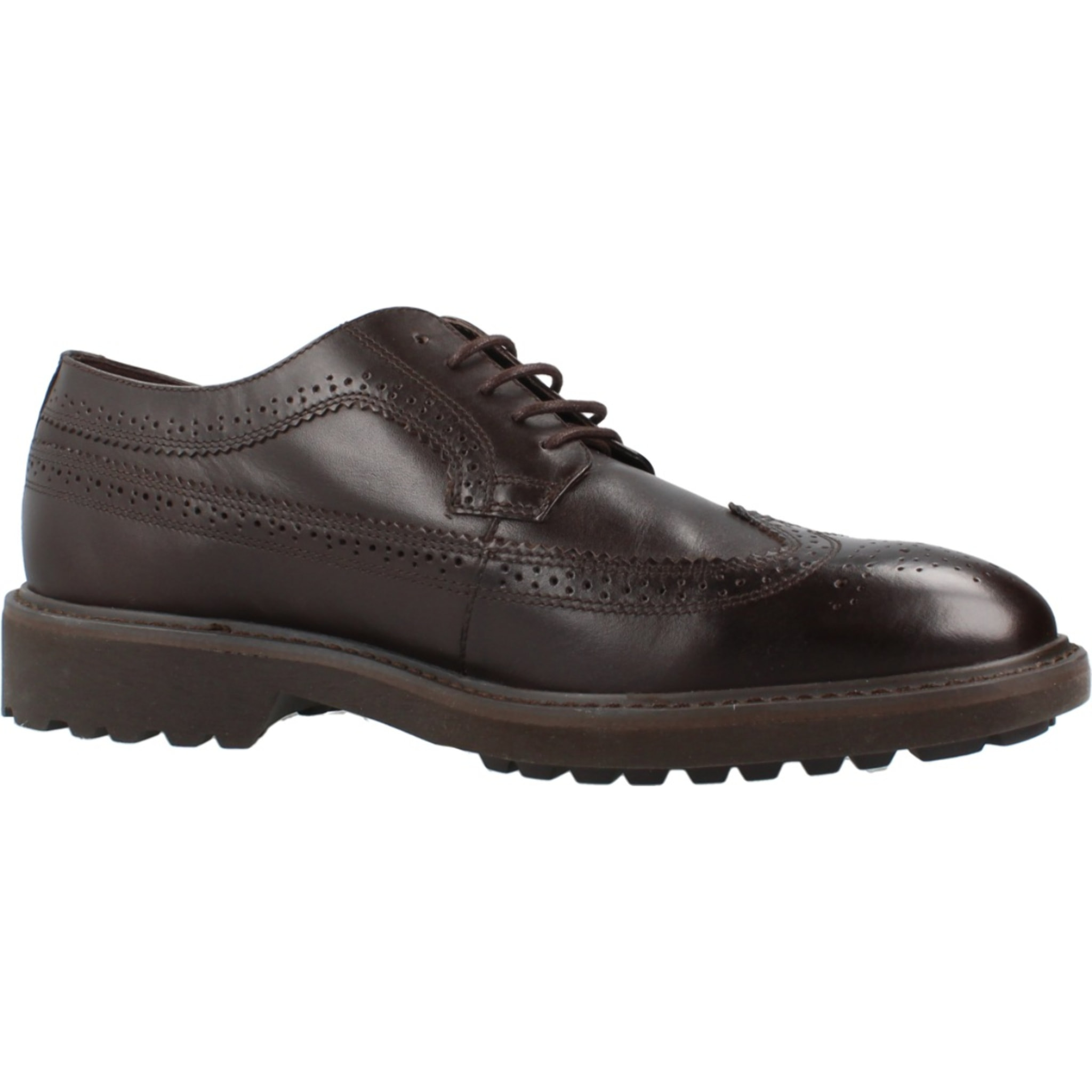 Zapatos de Vestir Hombre de la marca GEOX  modelo U16DRA 00043 MARRON