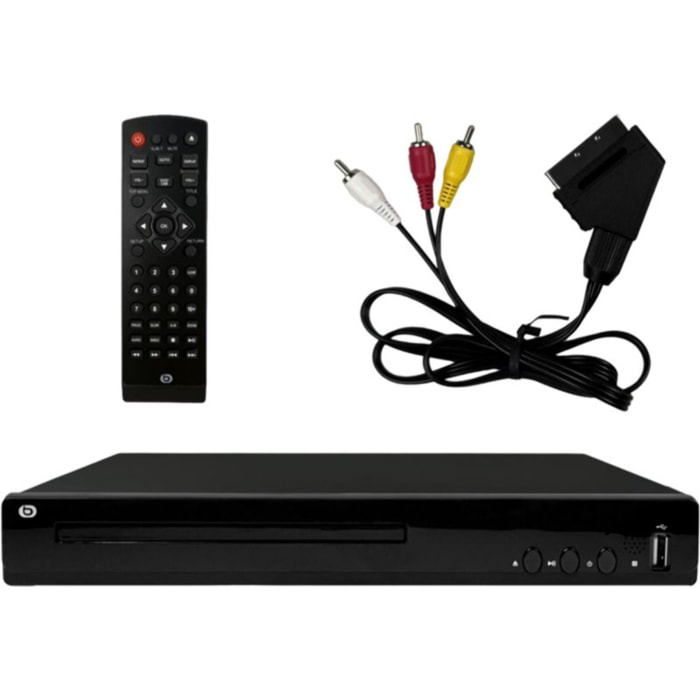 Lecteur DVD ESSENTIELB Color Noir 2