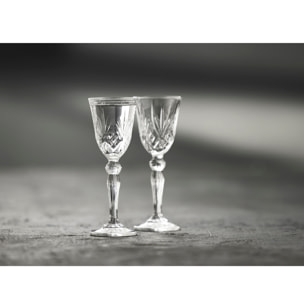 Set de 4 verres à schnaps Melodia