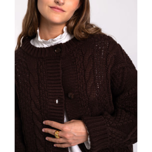 Cárdigan de mujer con botones