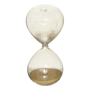 Sablier décoratif Sibel 5,5x5,5x12cm en verre