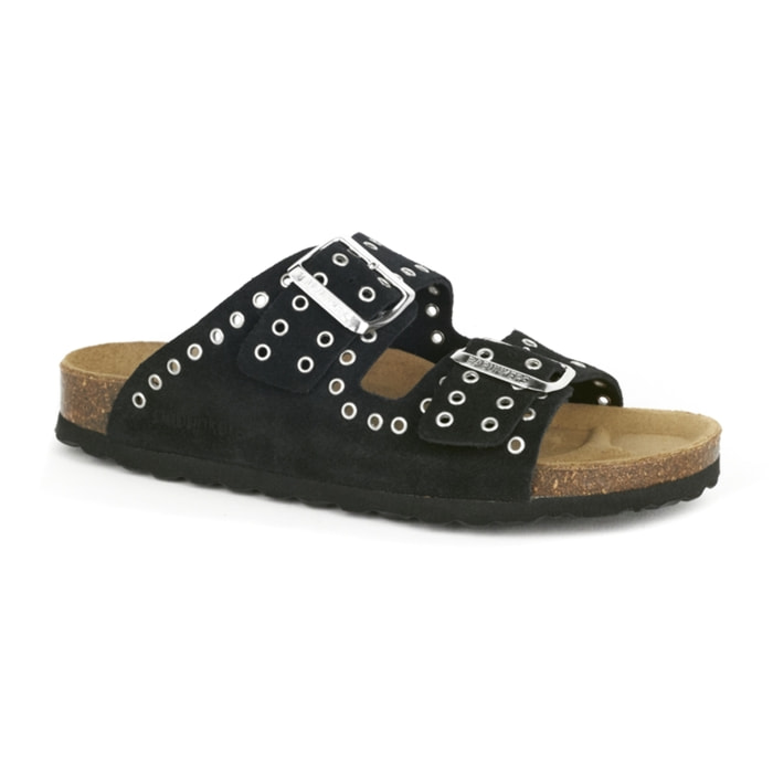SANDALIA MADRID BABUNKERS NEGRO