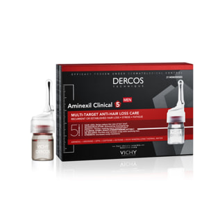 Dercos Technique Homme - Soin Traitant Anti-Chute Global 21x6 ml