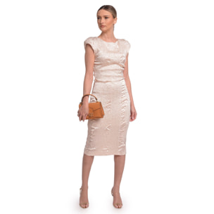 Borsa a mano Anna Luchini Cammello