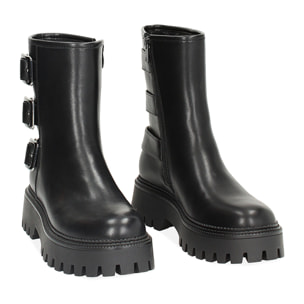 Botas biker negras