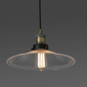 HALITA Lampe suspension transparente