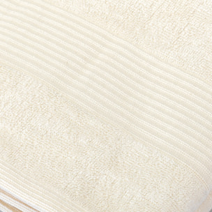 UNO CASA DESIGN Telo Bagno Julia in Spugna di Puro Cotone 450 gr/mq