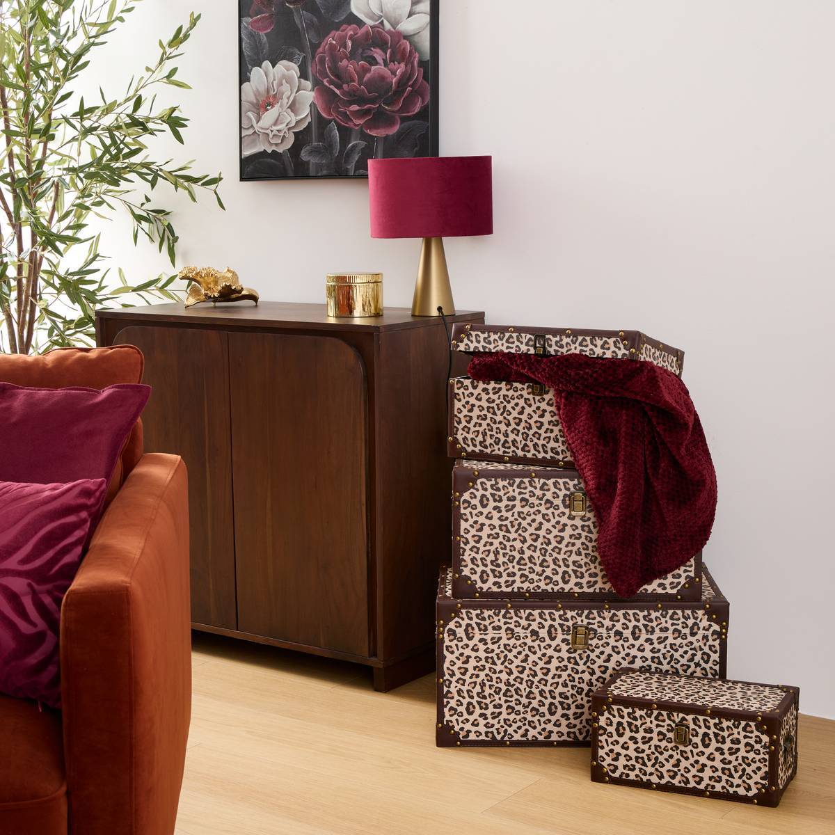 Malles Telna marron 56x29cm