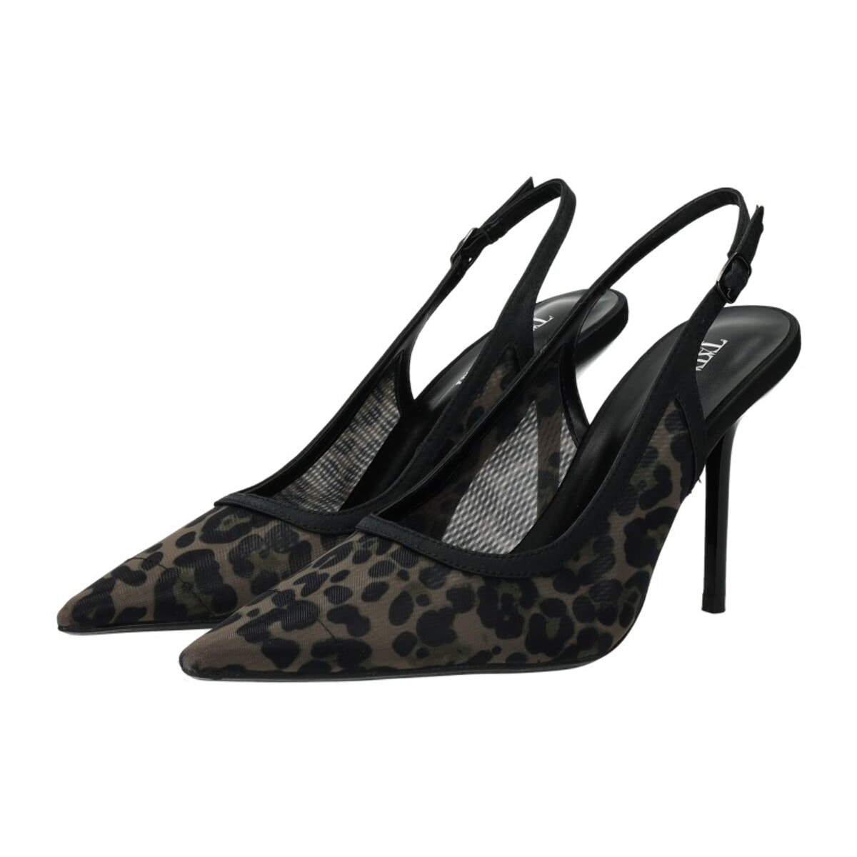 Décolleté sling back Donna Tata Italia Marrone