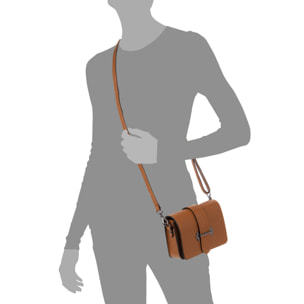 Camelia Borsa a spalla Donna. Pelle autentica Dollaro