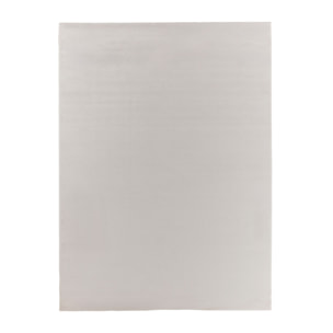 NUBE - Tapis doux et moelleux à poils courts blanc - NUB6000BLA