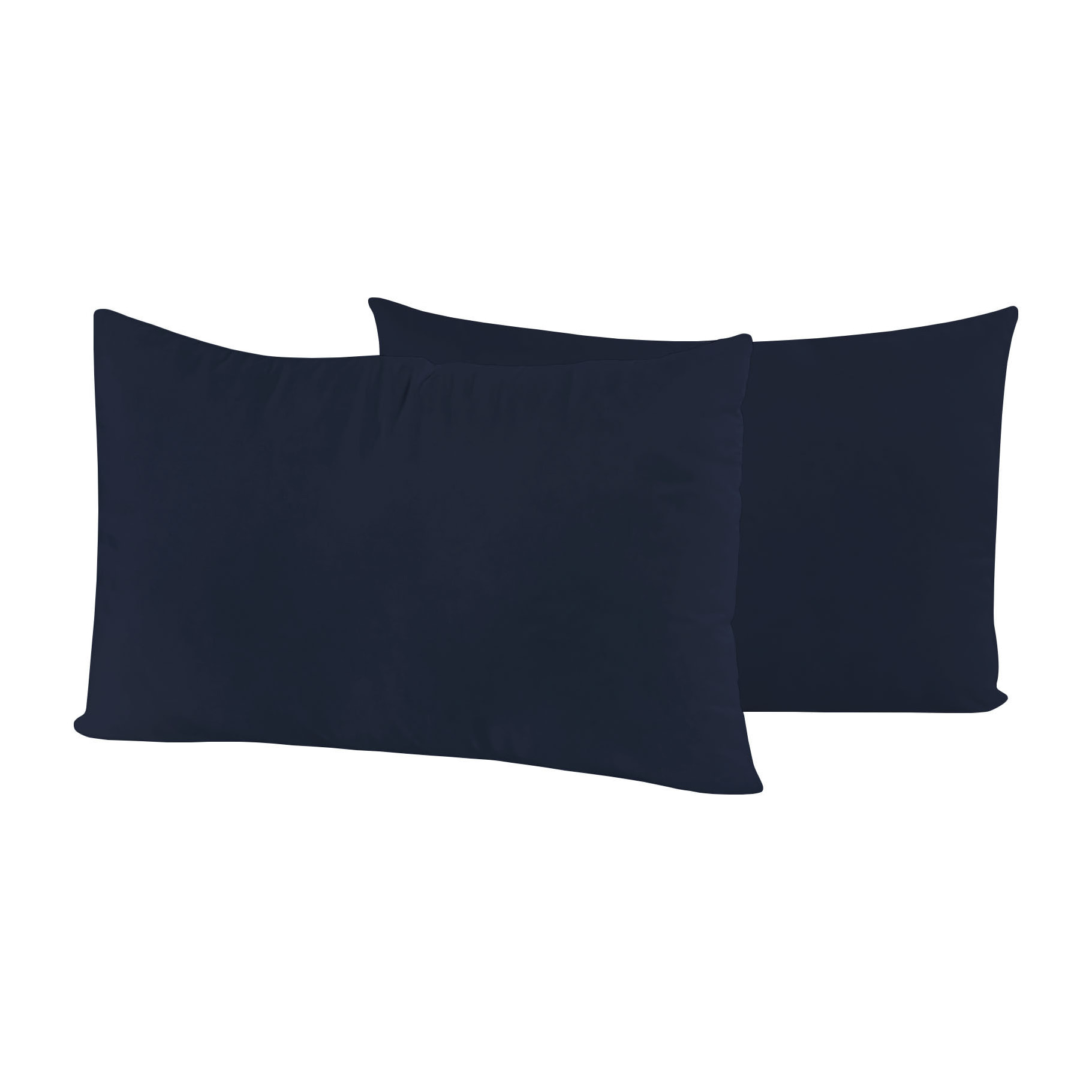COPPIA FEDERE ELEGANT, 100% Microfibra - BLU SCURO