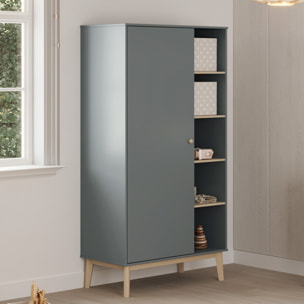 Armoire enfant 1 porte en bois - ELISE