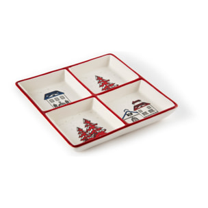 Piatto a Servire Excelsa - Innsbruck, Ceramica Bianca