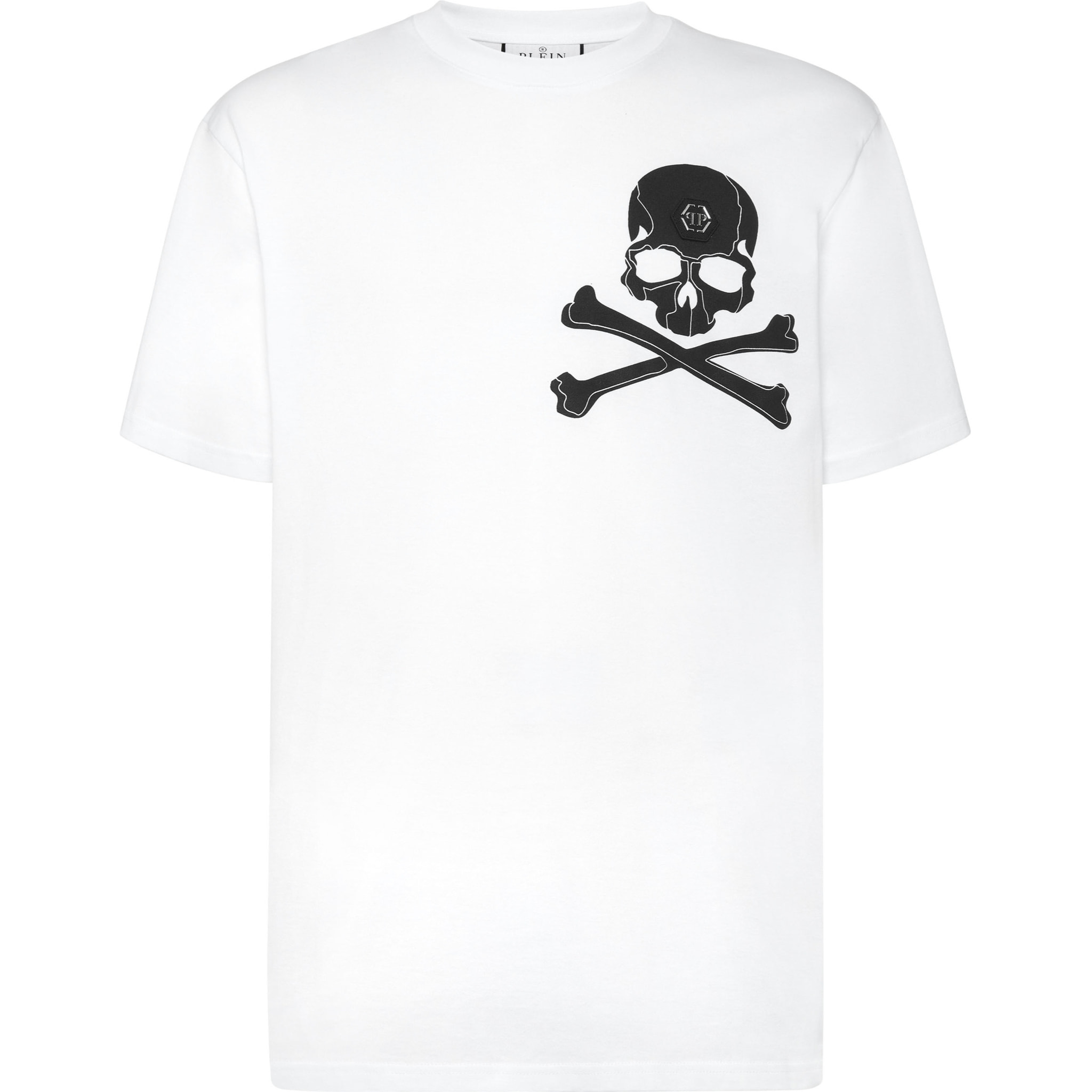 PHILIPP PLEIN T-Shirt Round Neck SKULL&BONES