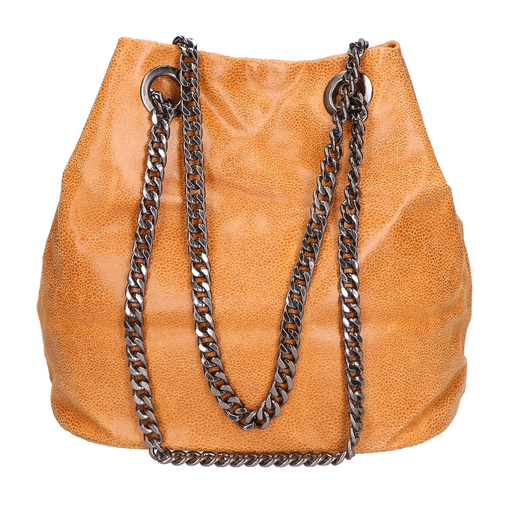 Borsa a spalla da donna In Vera pelle Made in Italy 30x26x17 cm