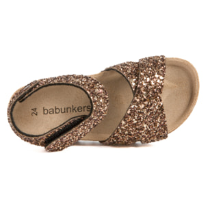 Sandalia BABUNKERS MARRON