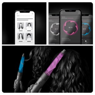 Multi-styler asciugacapelli Dyson Airwrap i.d.™ connesso - per capelli lisci e mossi | Ricondizionato