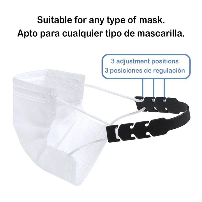 Salva orejas trasnuca para mascarillas Sivin