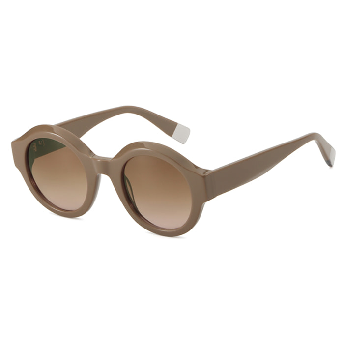 Occhiali da sole OCEAN NEW ERA 3 - montatura beige con lenti sfumate G15