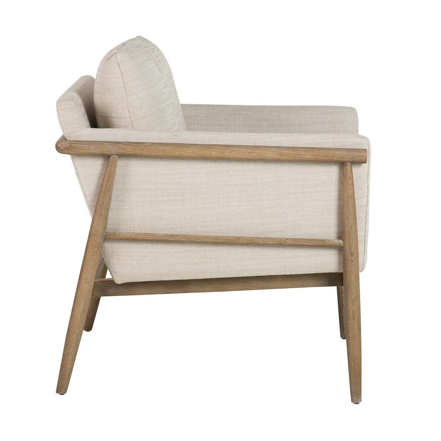 Butaca Madera Fresno Beige 77x74x72 Cm