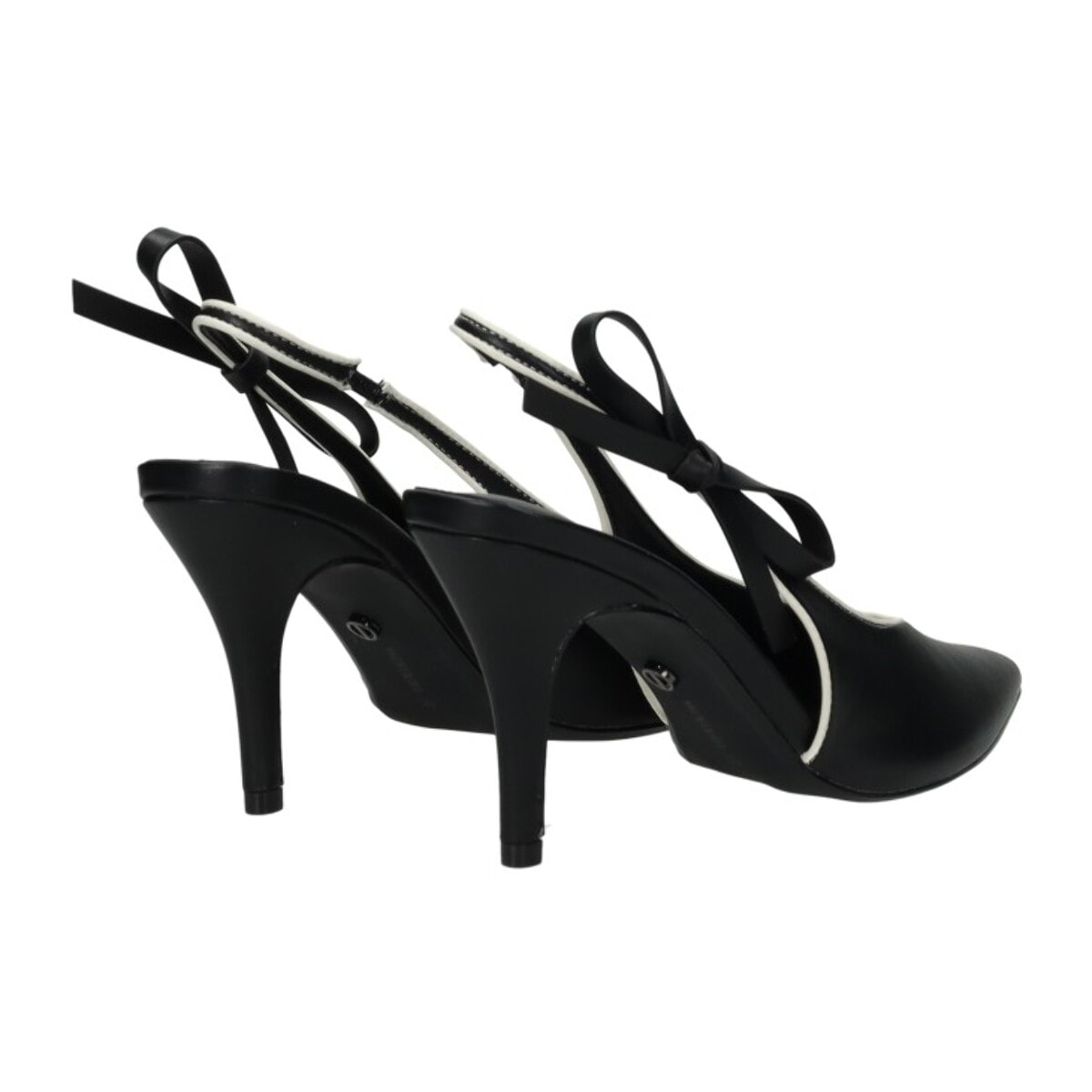 Décolleté sling back Donna Tata Italia Nero