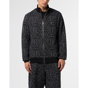 PHILIPP PLEIN Jacquard Tracksuit Jacket Monogram