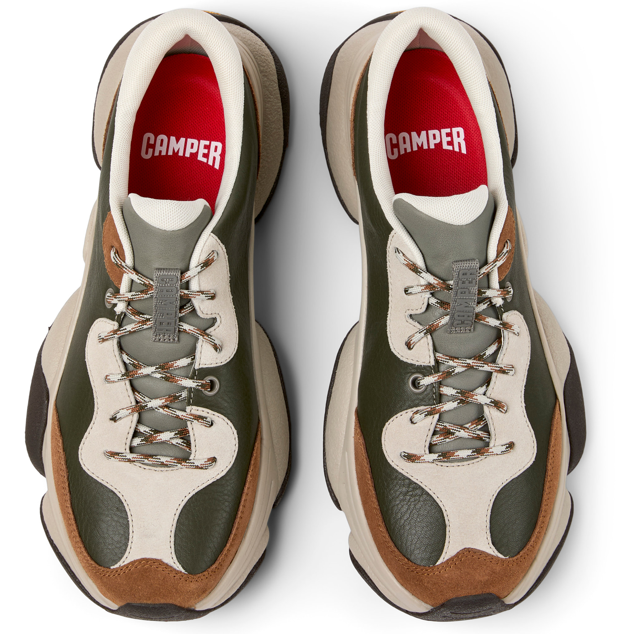 Sneakers - CAMPER Karst 2 - Multicolore - Pelle liscia