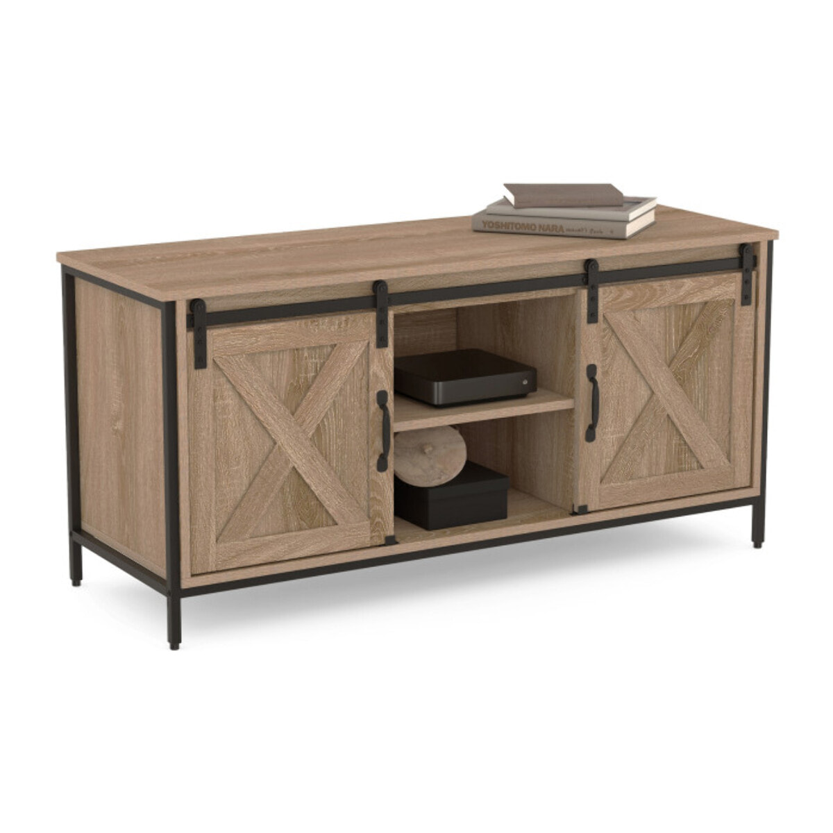 Meuble TV Cheyenne 2 portes L113cm